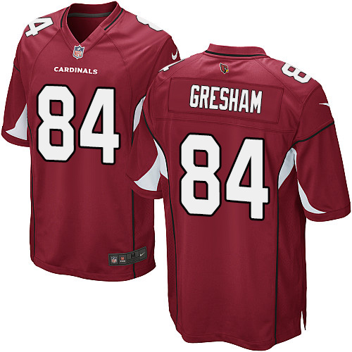 Men's Game Jermaine Gresham Nike Jersey Red Home - #84 NFL Arizona Cardinals